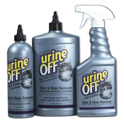 средство для уничтожения пятен и  запахов от кошек Urine Off Odor and Stain Remover